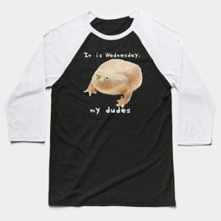It is Wednesday my Dudes Baseball T-Shirt